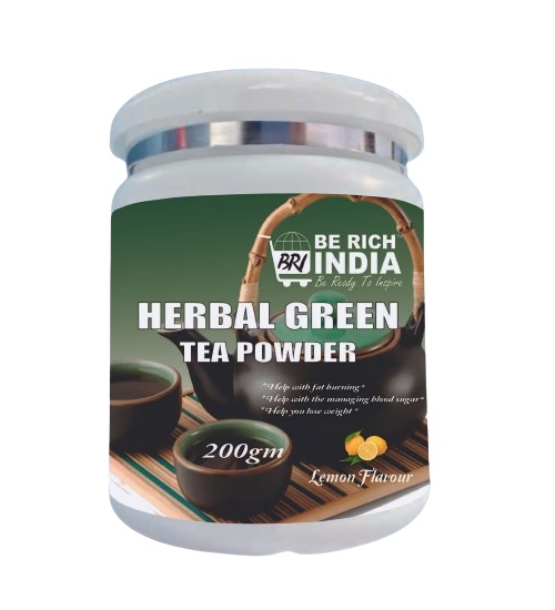 Herbal Green Tea(Lemon 200gm)