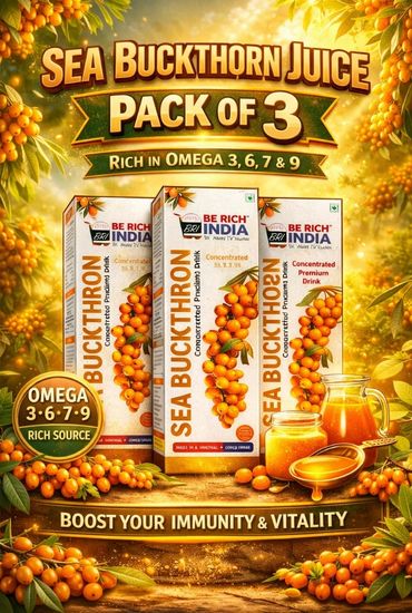 Sea Buckthorn Juice Pack of 3