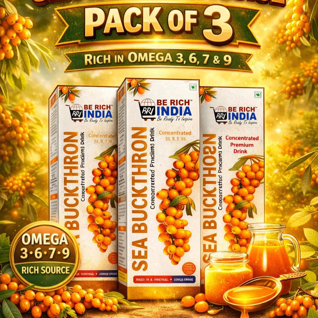 Sea Buckthorn Pack of 3