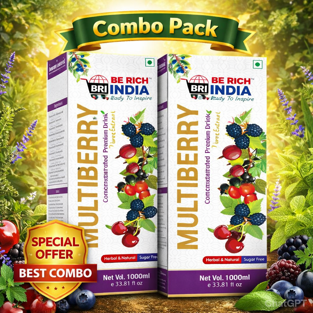 Multiberry Juice Combo